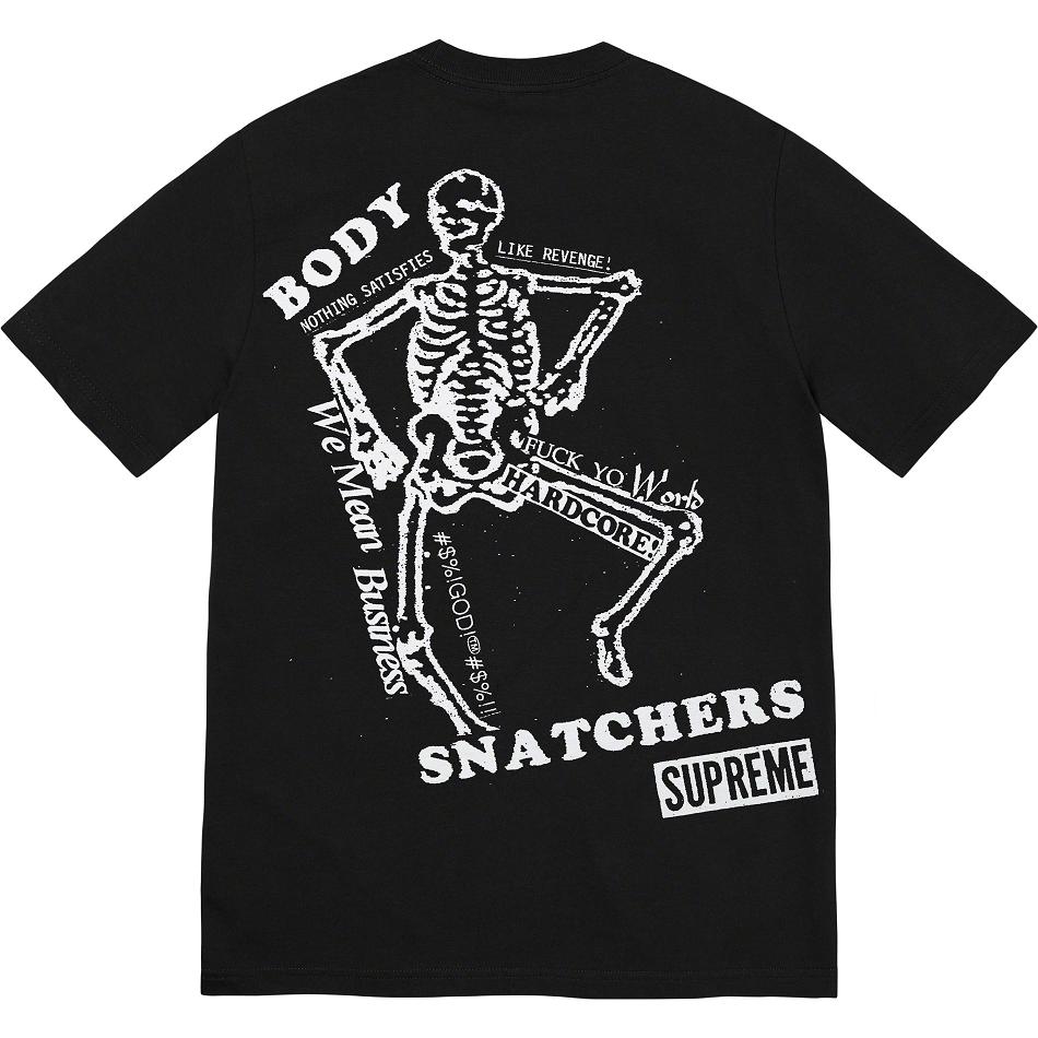 Supreme Body Snatchers Tee T Shirts Black | MY241XF