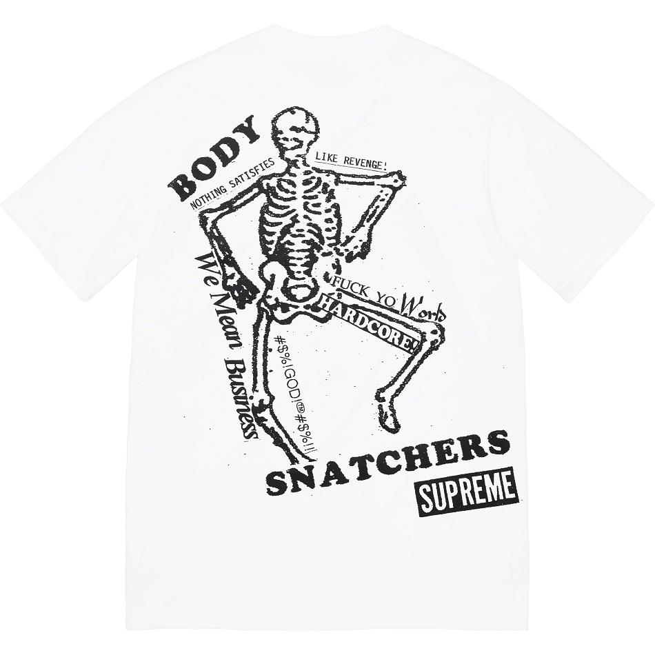 Supreme Body Snatchers Tee T Shirts White | MY245NB