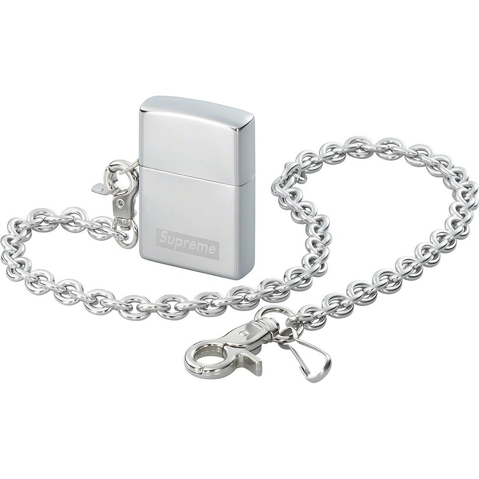 Supreme Chain Zippo® Accessories Silver | MY185JJ