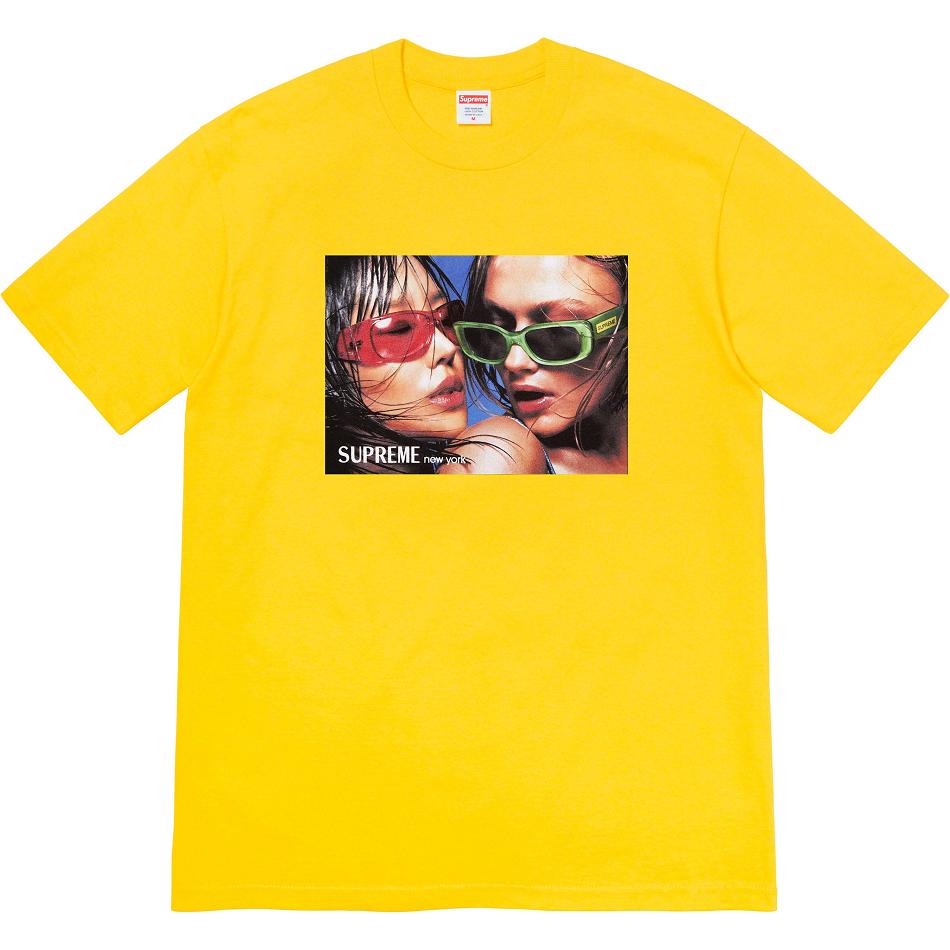 Supreme Eyewear Tee T Shirts Yellow | MY224RW