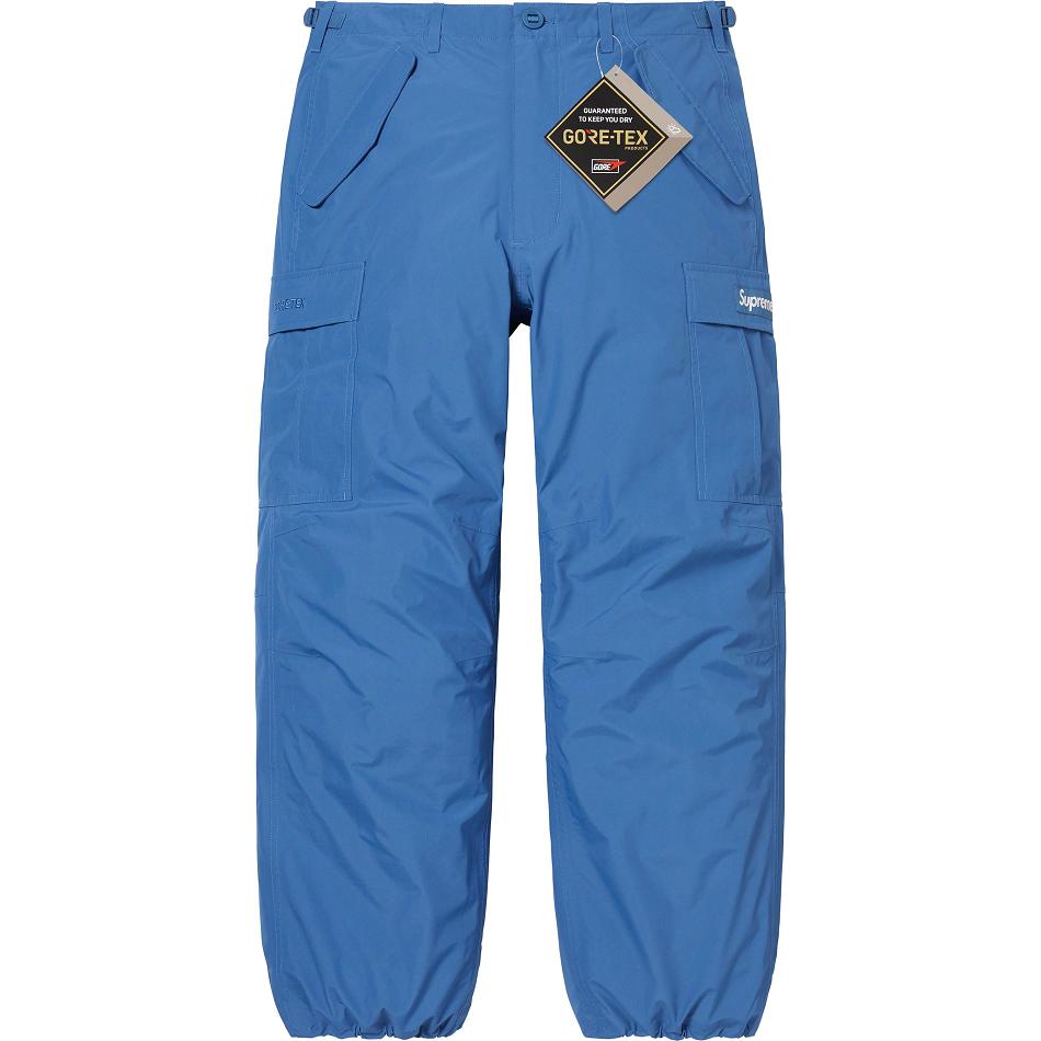 Supreme GORE-TEX PACLITE® Cargo Pant Pants Blue | MY411OR