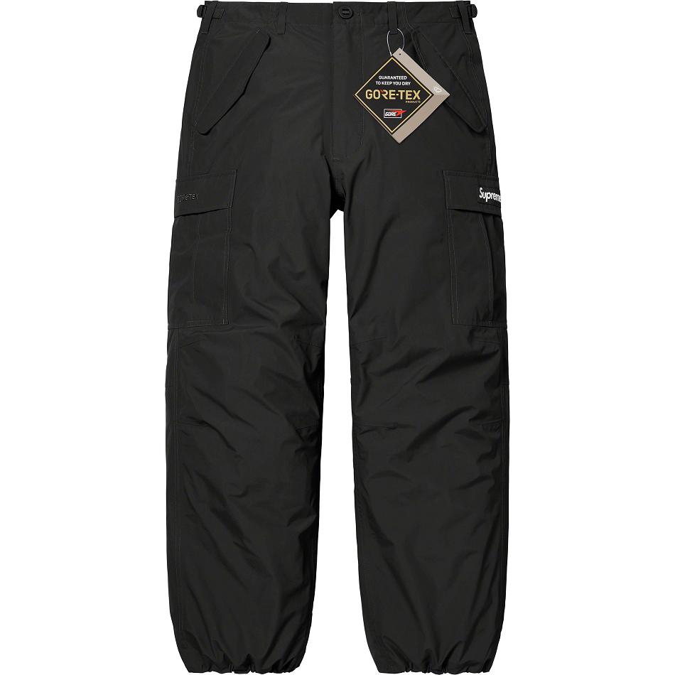 Supreme GORE-TEX PACLITE® Cargo Pant Pants Black | MY412PQ