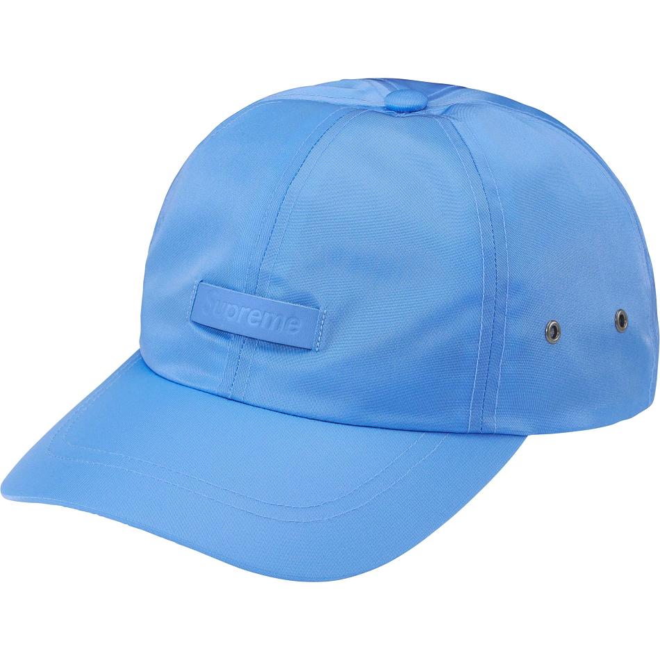 Supreme Leather Patch 6-Panel Hats Blue | MY120RW