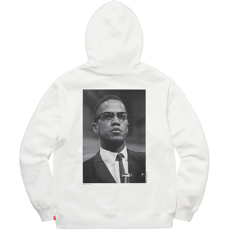 Supreme Malcolm X For Hoodie White | MY472KI