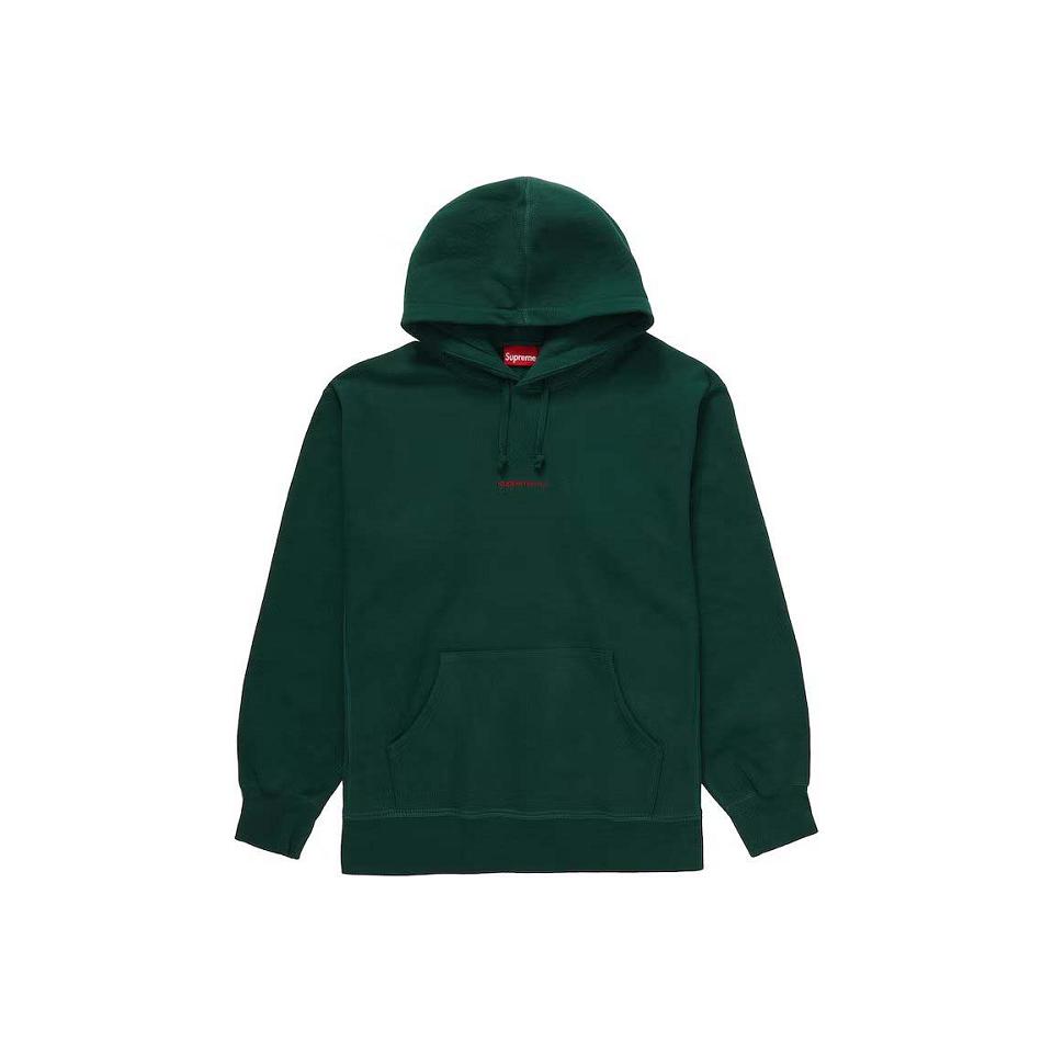 Supreme Number One Hooded Sweatshirts Green | MY263JJ