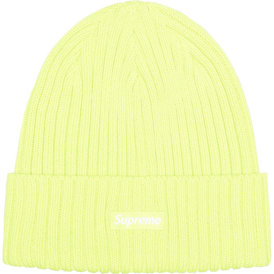 Supreme Overdyed Beanie Hats Yellow | MY158HK