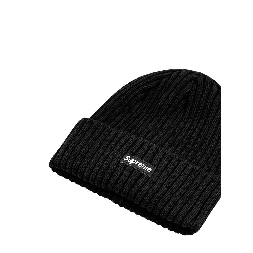 Supreme Overdyed Logo Beanie Hats Black | MY108KI