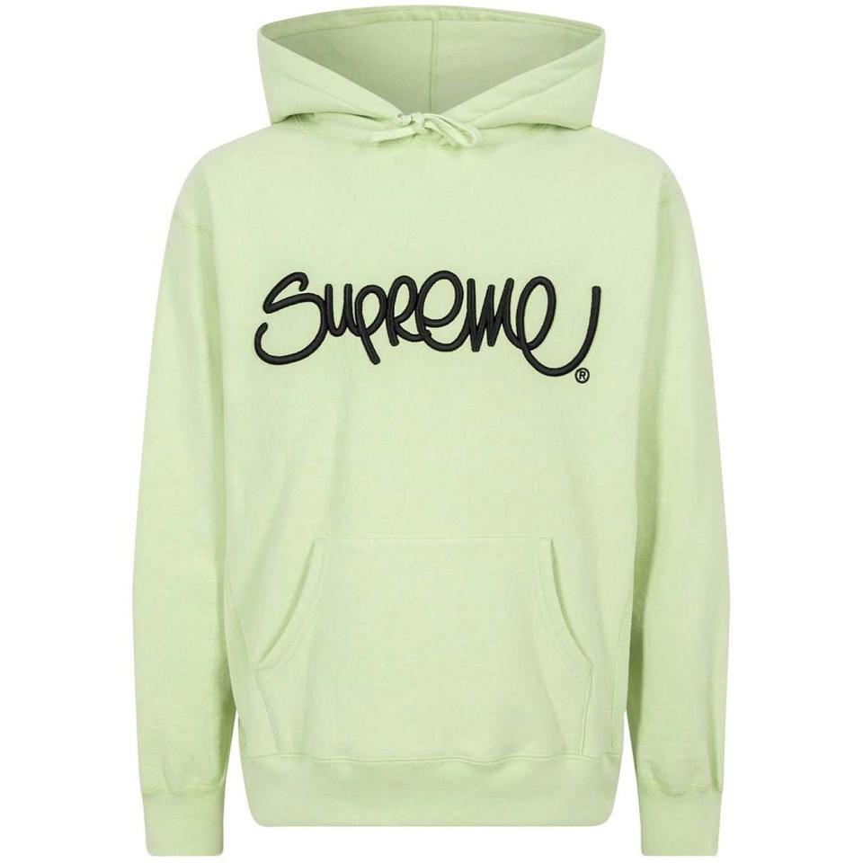 Supreme Raised Handstyle Hoodie Yello | MY470HK