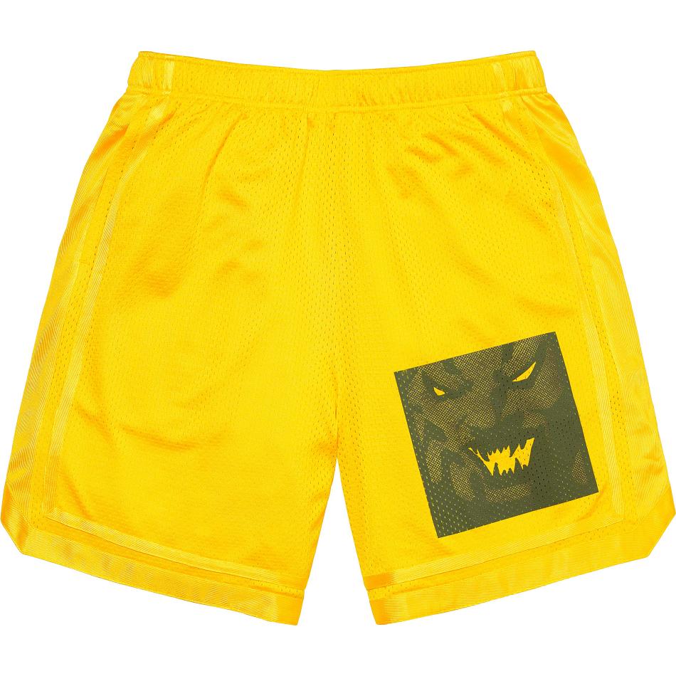 Supreme Ronin Mesh Shorts Yellow | MY348BC