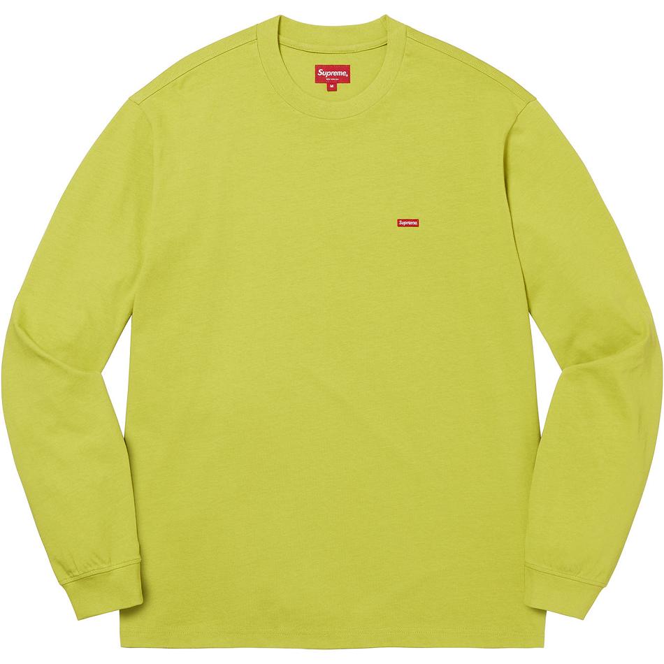 Supreme Small Box L/S Tee Sweaters Green | MY346CE