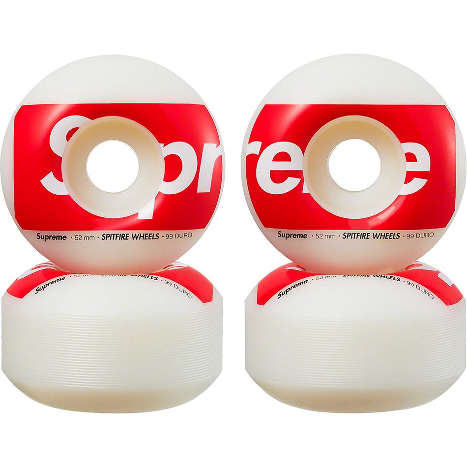 Supreme Spitfire® Shop Wheels (Set of 4) Skateboard Accessories White | MY176IS