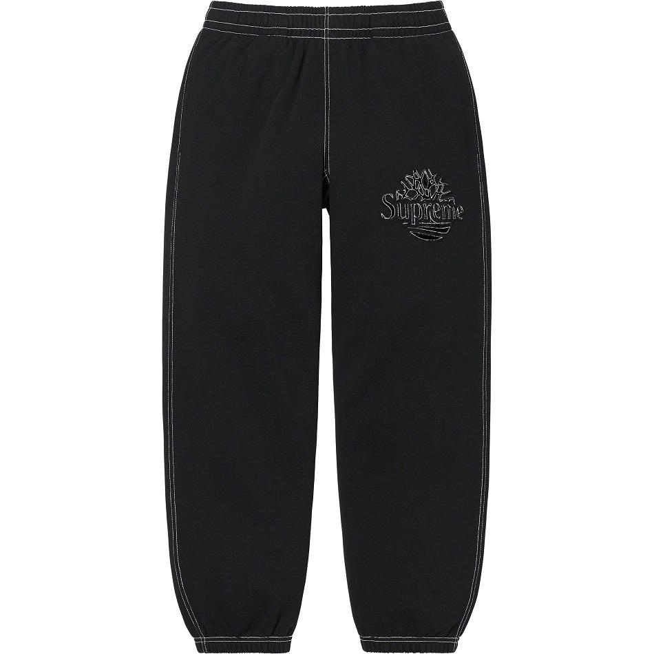 Supreme Timberland® Sweatpant Pants Black | MY406RW