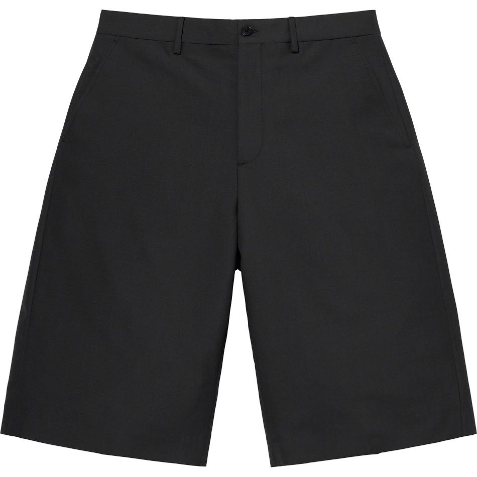 Supreme Wool Trouser Shorts Black | MY354RW