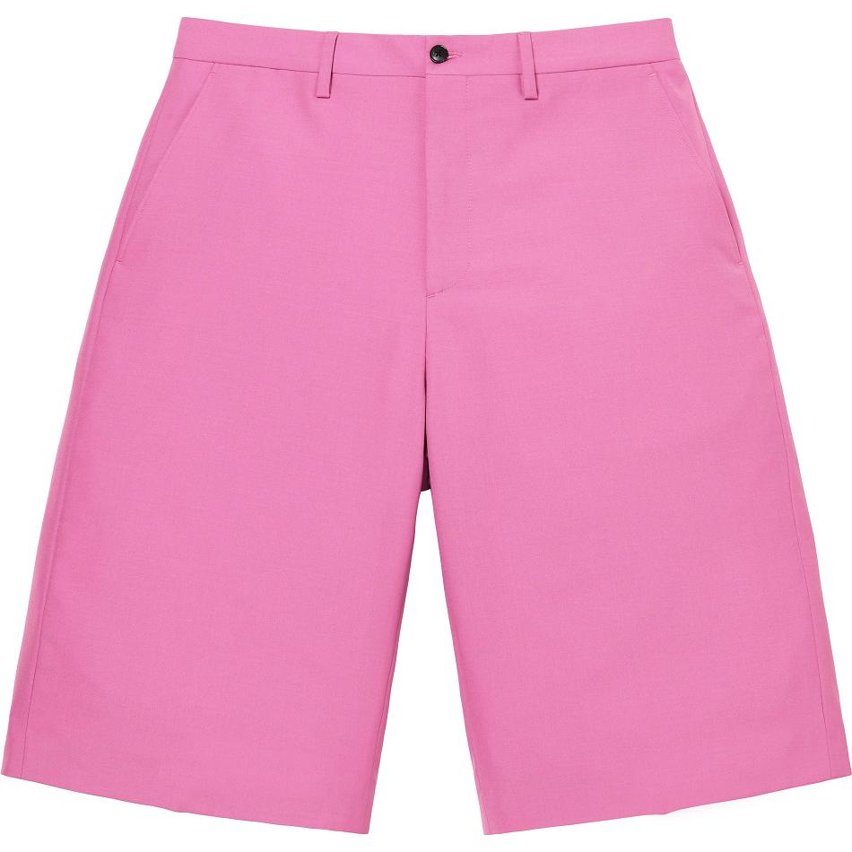 Supreme Wool Trouser Shorts Pink | MY353EX