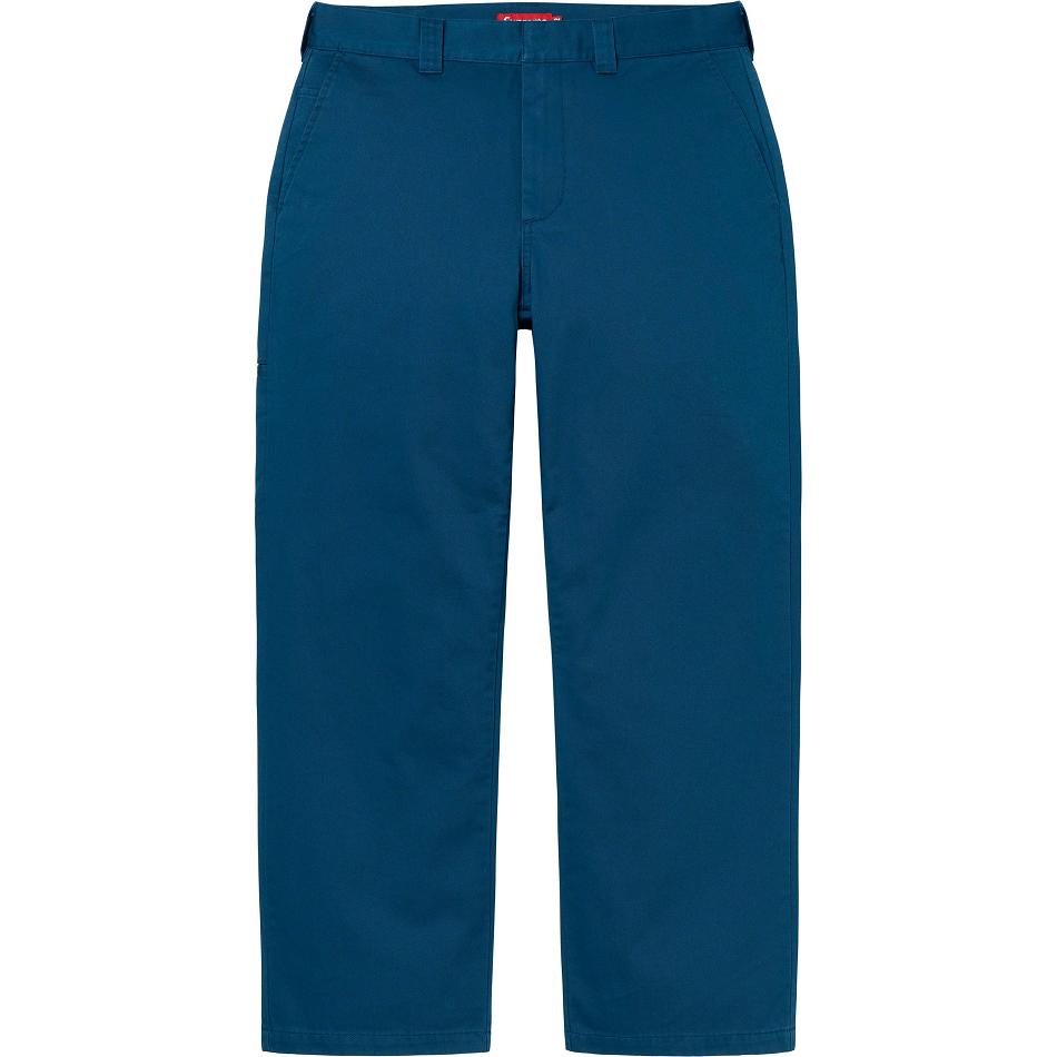 Supreme Work Pant Pants Navy | MY420KI