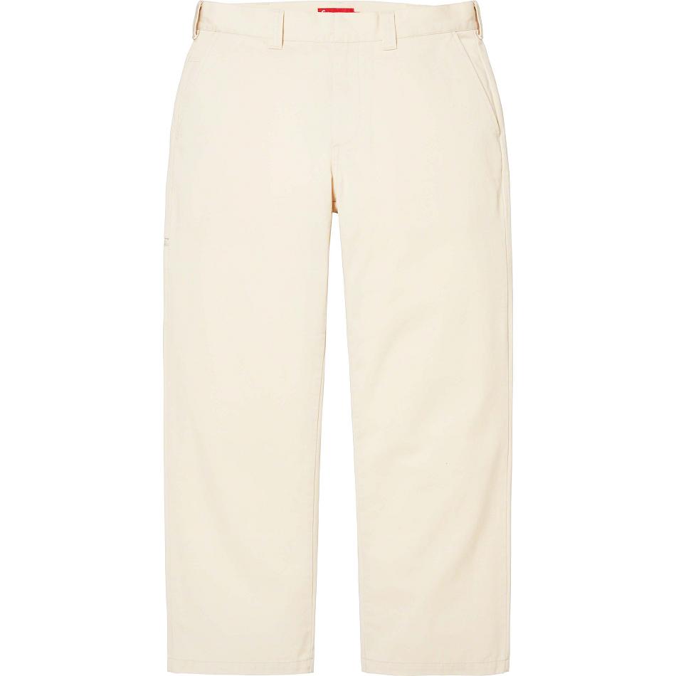 Supreme Work Pant Pants White | MY422ZG