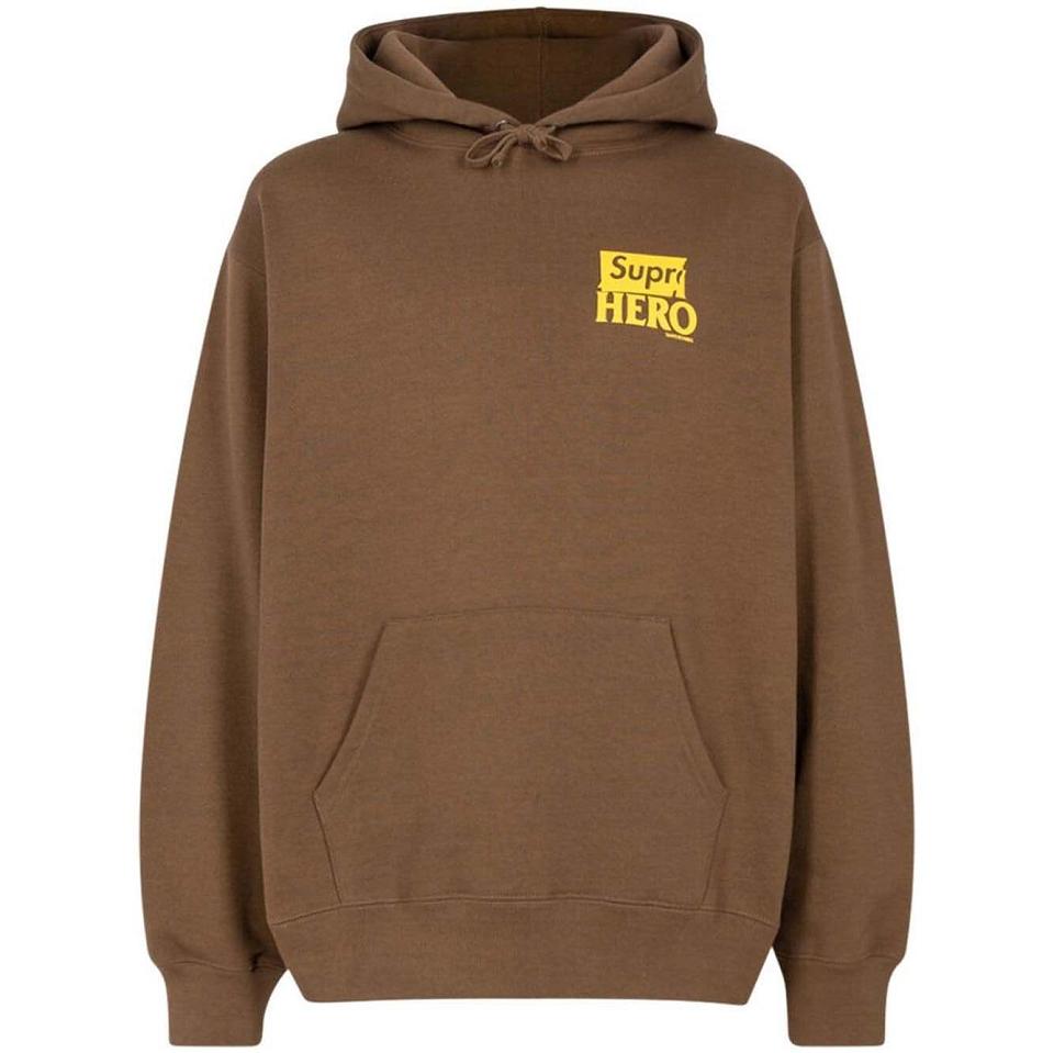 Supreme X Antihero Hoodie Brown | MY460YU