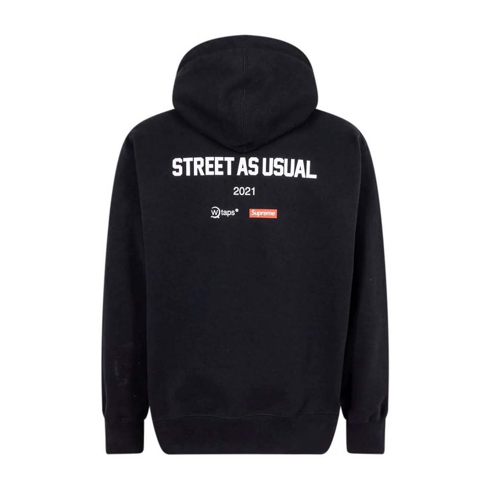 Supreme X WTAPS Sic’em! Hoodie Black | MY454MA