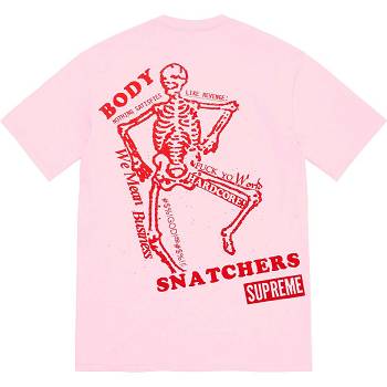 Supreme Body Snatchers Tee T Shirts Pink | MY246MA