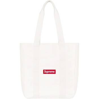 Supreme Canvas Tote Bags White | MY168MA