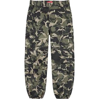 Supreme Cargo Pant Pants Green / Camo | MY395LH