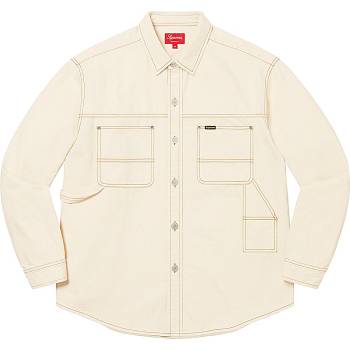 Supreme Denim Painter Shirts Beige | MY389DN