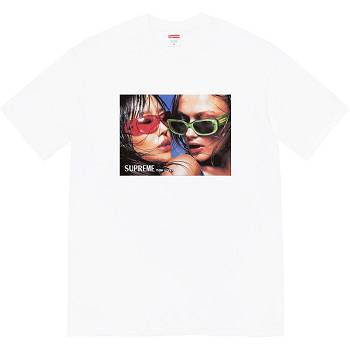 Supreme Eyewear Tee T Shirts White | MY226YU