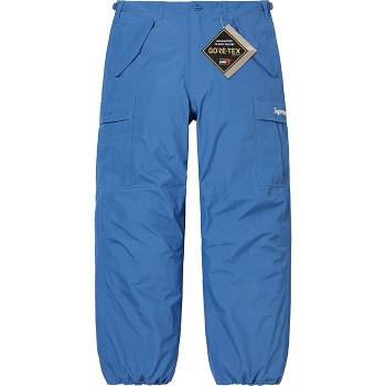 Supreme GORE-TEX PACLITE® Cargo Pant Pants Blue | MY411OR