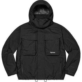 Supreme GORE-TEX PACLITE® Lightweight Shell Jackets Black | MY447LH