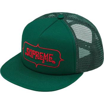 Supreme Highest Mesh Back 5-Panel Hats Green | MY129DN