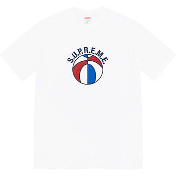 Supreme League Tee T Shirts White | MY232SO