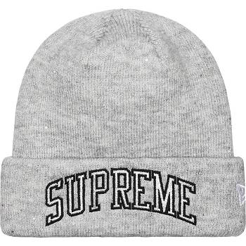 Supreme New Era® Metallic Arc Beanie Hats Grey | MY148YU