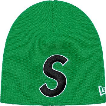 Supreme New Era® S Logo Beanie Hats Green | MY150IS