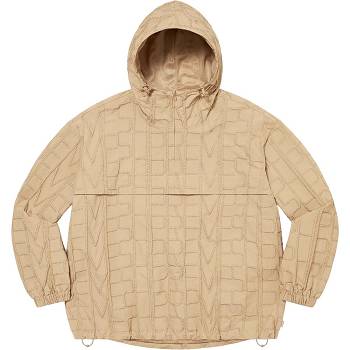 Supreme Repeat Stitch Anorak Jackets Brown | MY440SO