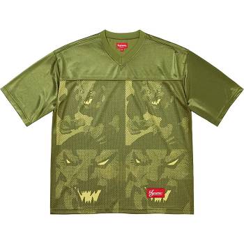 Supreme Ronin Football Jersey Sweaters Olive | MY306IS