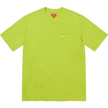 Supreme S/S Pocket Tee Sweaters Green | MY321VD