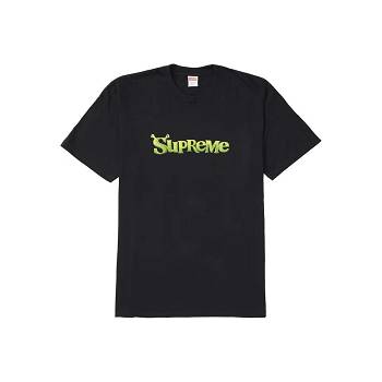 Supreme Shrek T Shirts Black | MY196WY