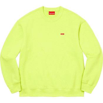 Supreme Small Box Crewneck Sweatshirts Green | MY281OR