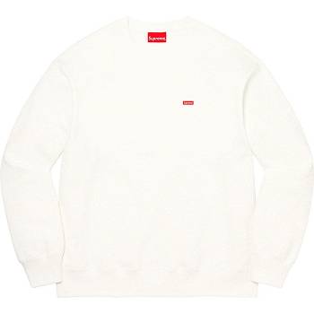 Supreme Small Box Crewneck Sweatshirts White | MY283AP