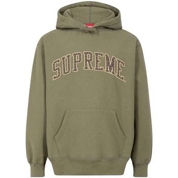 Supreme Stars Arc Hoodie Green | MY464PQ