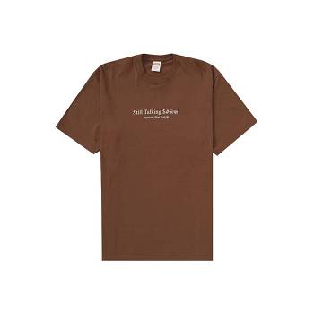 Supreme Still Talking T Shirts Brown | MY195QZ