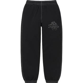 Supreme Timberland® Sweatpant Pants Black | MY406RW