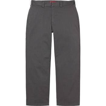 Supreme Work Pant Pants Grey | MY419JJ