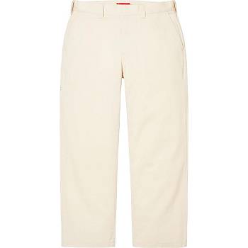 Supreme Work Pant Pants White | MY422ZG